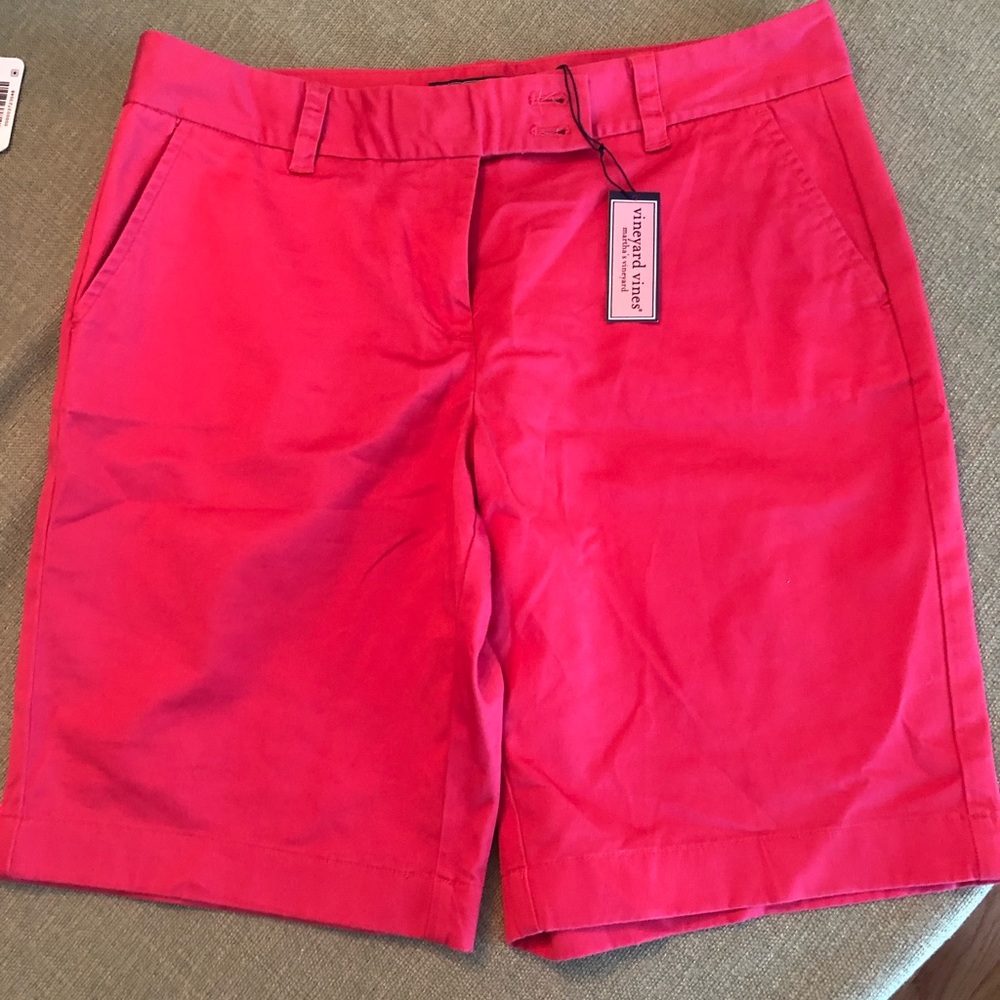 NWT Vineyard vines pink Bermuda Shorts